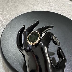 🆕 ❤️ Alexis Bittar  Beautiful Gold plated Ring Size 6.5